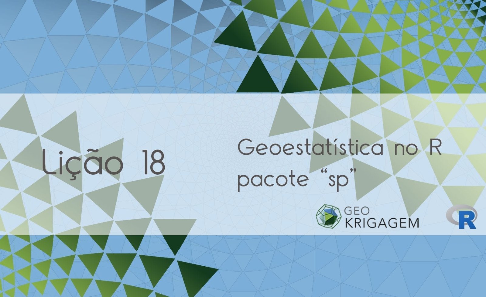 Geoestatística no R – Lição 18: pacote “sp”