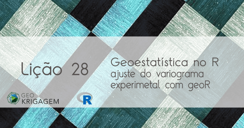 Lição 28 - Geoestatística no R: ajuste do variograma experimental com GeoR - Variograma experimental no R