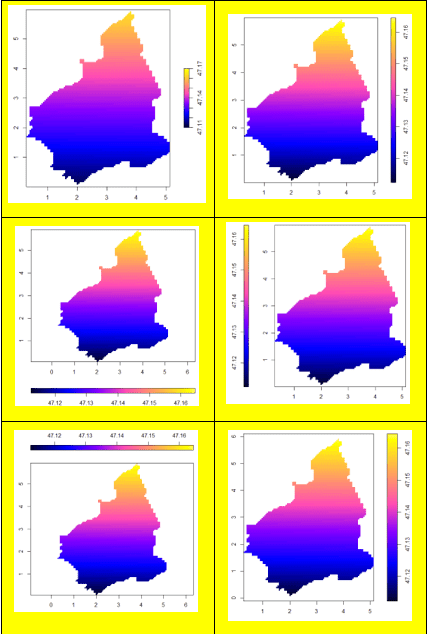 Exemplo função gridded (gridded function em Geoestatística no R)