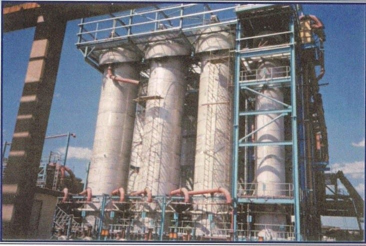 Figura 2: Colunas de flotação