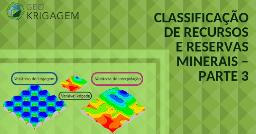 estimativa de recursos minerais krigagem ordinária geokrigagem