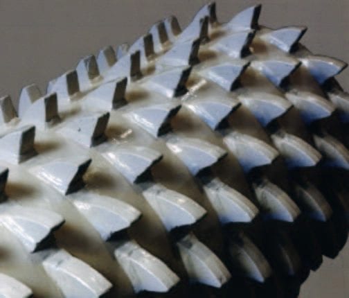 britador de rolos denteados