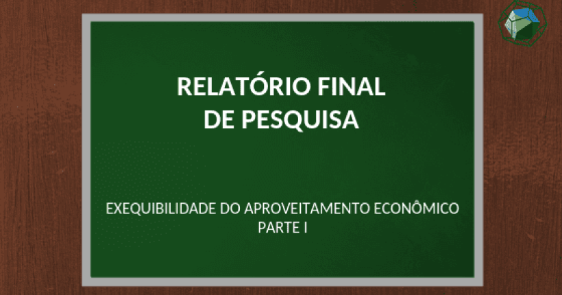 Artigo sobre o Relatório Final de Pesquisa (RFP) ANM (antiga (DNPM)