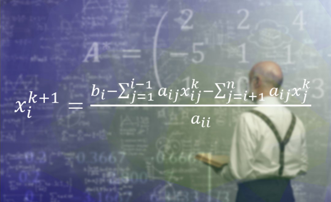 Método Iterativo de Gauss Seidel para Resolução de Sistemas Lineares – PARTE 1